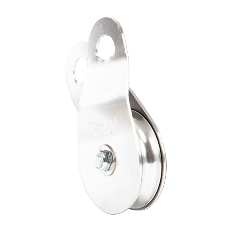 Poulie simple à côtés oscillants PORTABLE WINCH - Ø 100 mm — 1