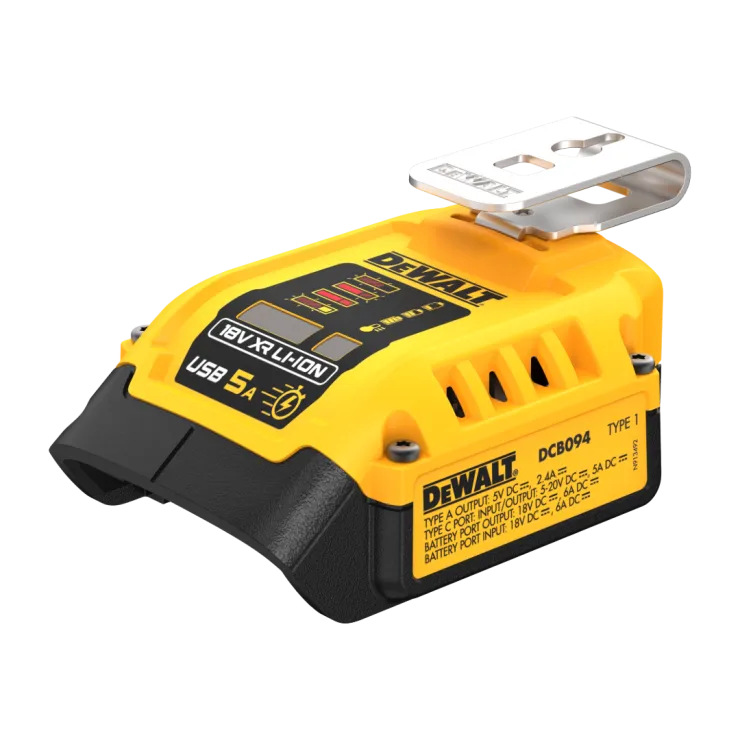 Chargeur portable DEWALT XR 18V/54V DCB094K-QW — 2