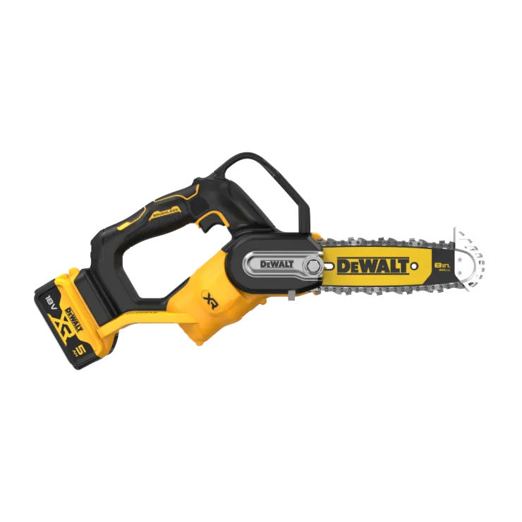 Scie de jardin à batterie DEWALT DCMPS520 - Starter pack offert — 2