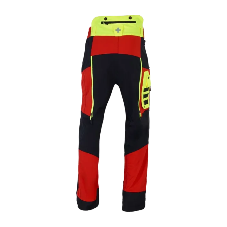 Pantalon anti-coupure SOLIDUR INFINITY - Classe 1 - Type A - Rouge — 2