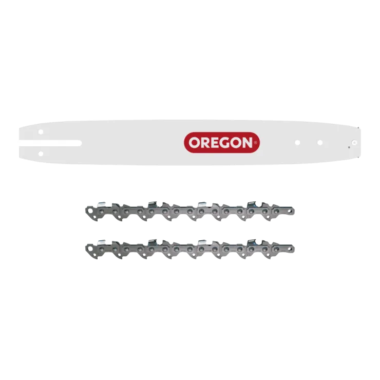 Combo guide-chaîne et chaînes OREGON - 3/8 LP - 1,3 mm - 35 cm — 1