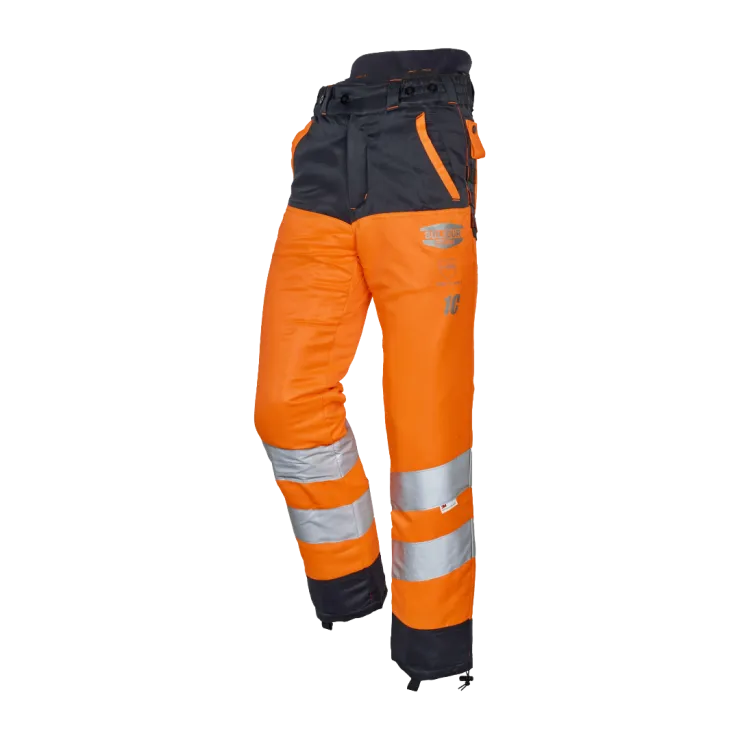 Pantalon anti-coupure SOLIDUR GLOW - Classe 1 - Type A - Orange — 1