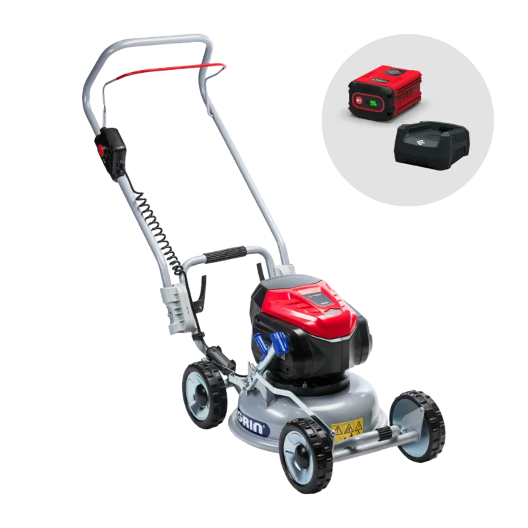 Tondeuse mulching à batterie GRIN BM37 - Pack 1 batterie — 1