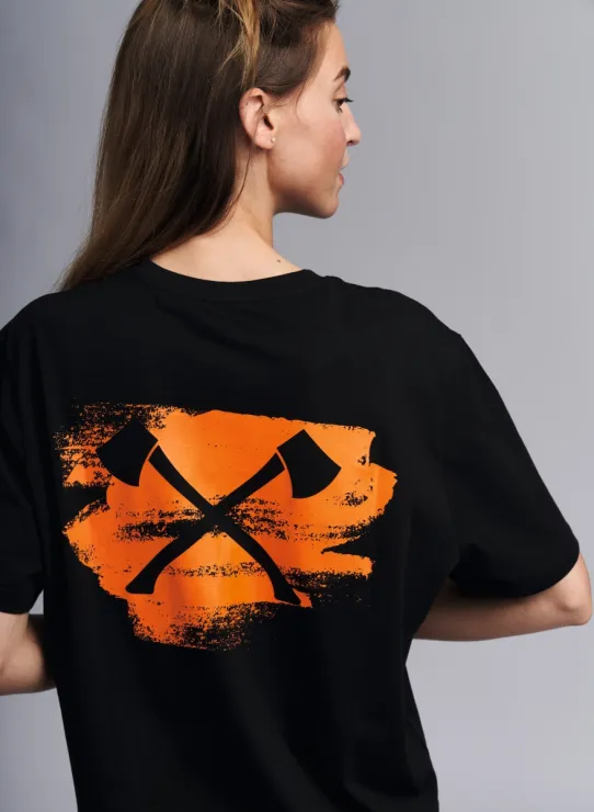 T-Shirt STIHL SCRATCHED  AXE — 4