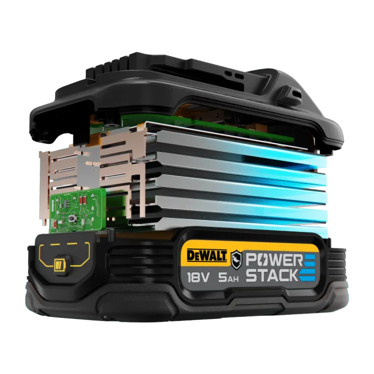 Batterie renforcée DEWALT XR 18V POWERSTACK 5,0 Ah DCBP518G-XJ — 2