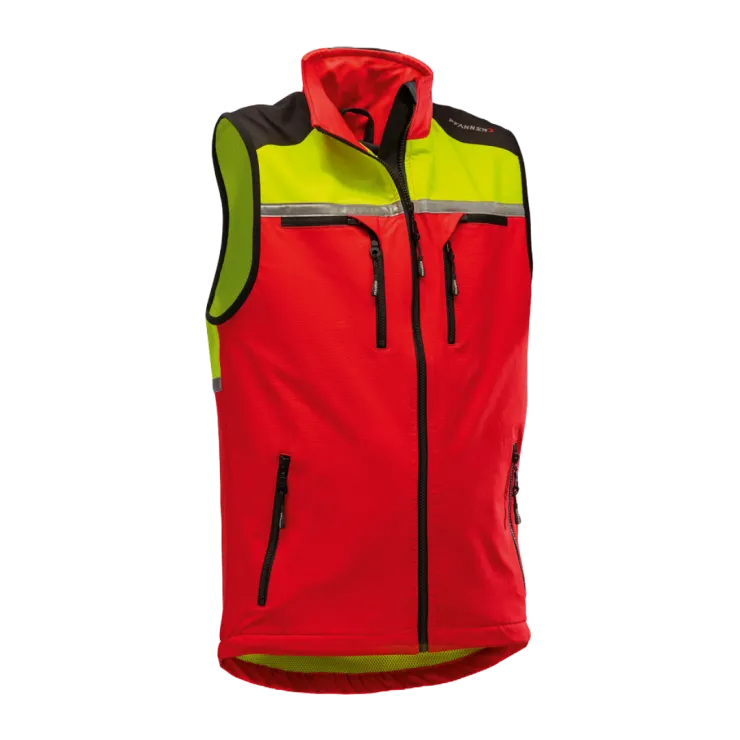 Gilet PFANNER® Klima Air - Rouge/jaune — 1