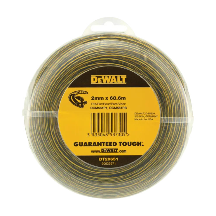 Fil jaune et noir DEWALT - ø 2,0 mm — 2