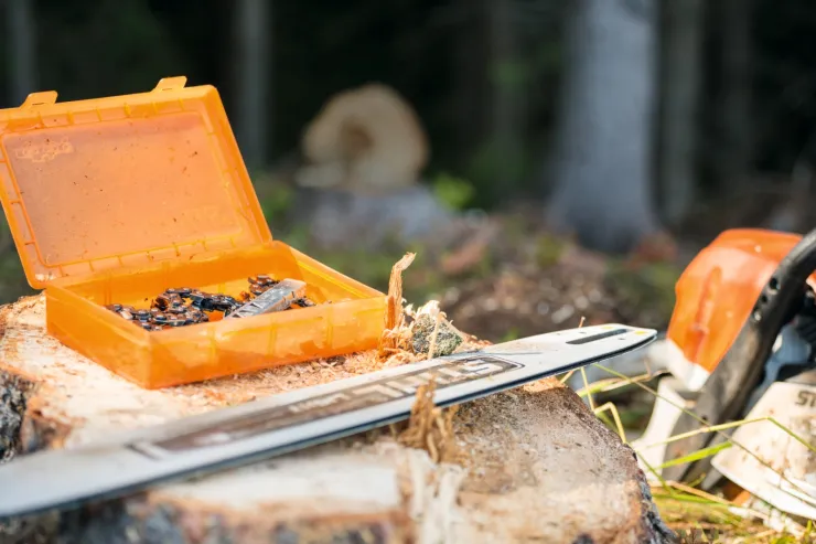 Boîte STIHL pour chaîne de tronçonneuse — 2