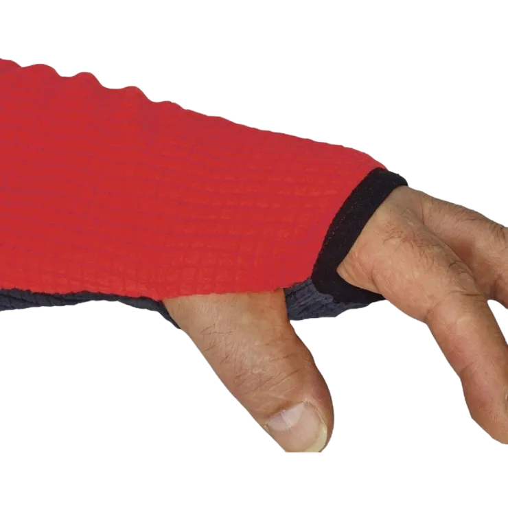 Polaire gaufrée SOLIDUR - Rouge — 2