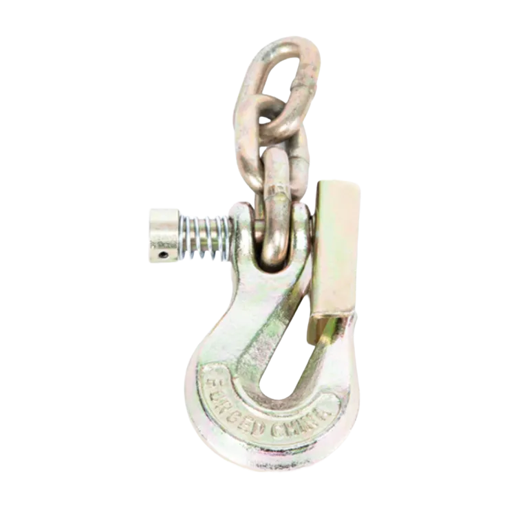 Crochet plat avec linguet PORTABLE WINCH — 1