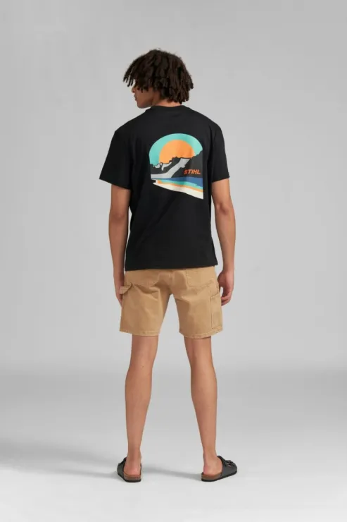 T-Shirt STIHL SUNSET - Noir — 4