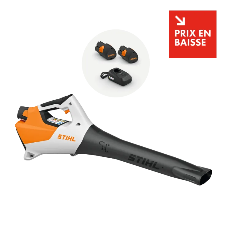 Souffleur à batterie STIHL BGA 30 pack 2 batteries — 1