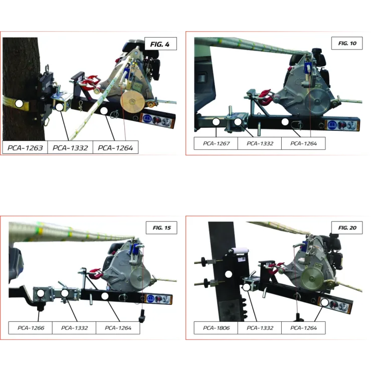 Support de treuil PORTABLE WINCH — 3