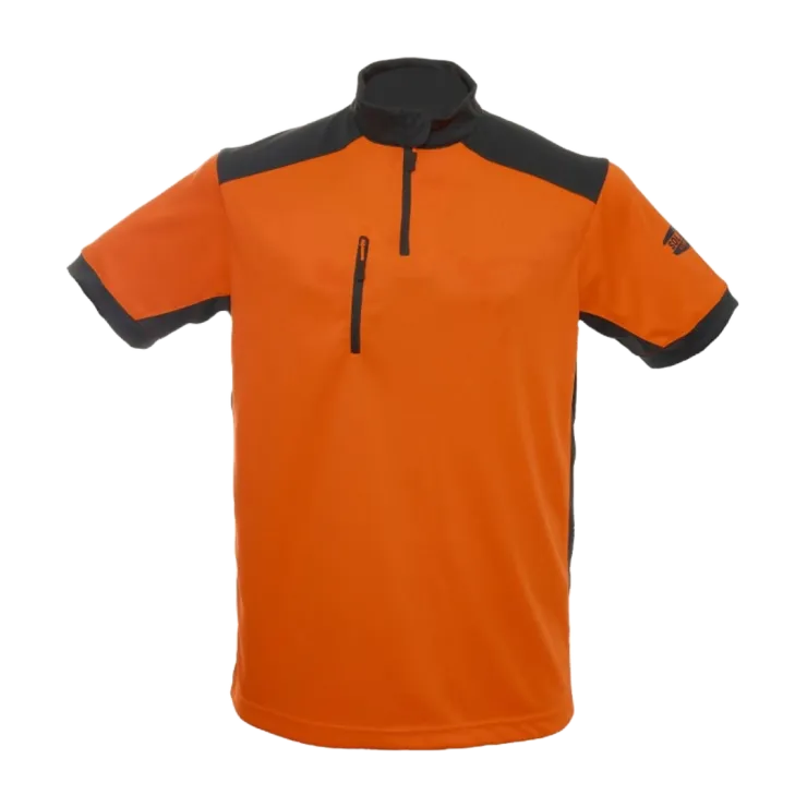 T-Shirt manches courtes anti-UV SOLIDUR UPF50+ - Orange — 1