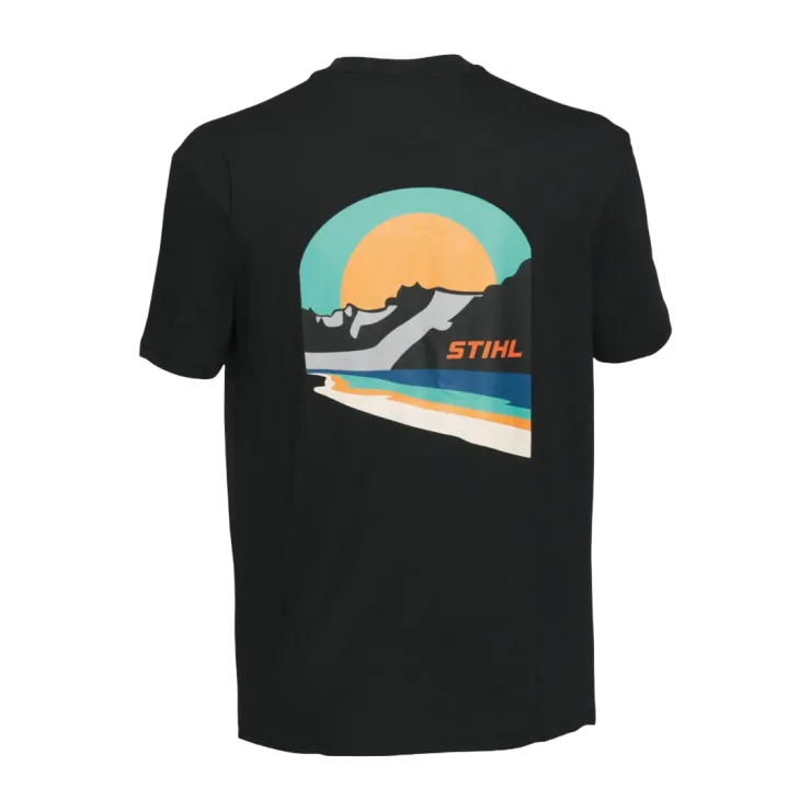 T-Shirt STIHL SUNSET - Noir — 1