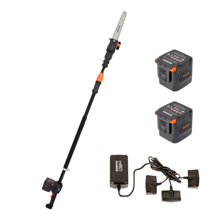Perche d'élagage à batterie BAHCO BCL108PS - Pack 2 batteries — 1