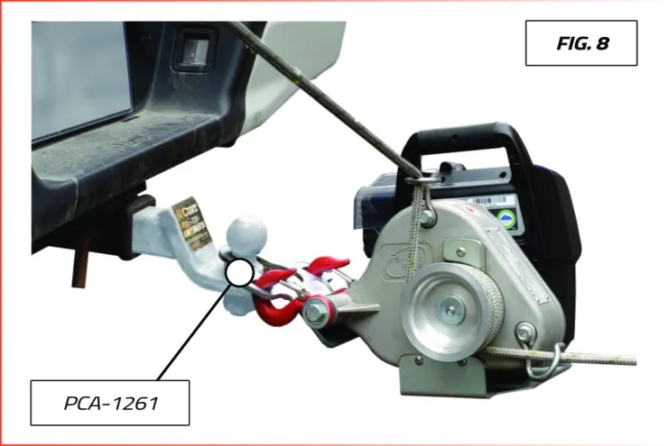 Plaque d'ancrage PORTABLE WINCH — 4