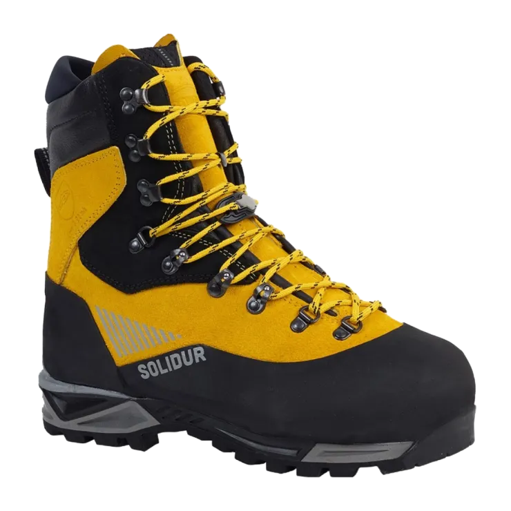 Chaussures anti-coupure SOLIDUR LOGWOOD S3 - Classe 3 - Jaune — 1