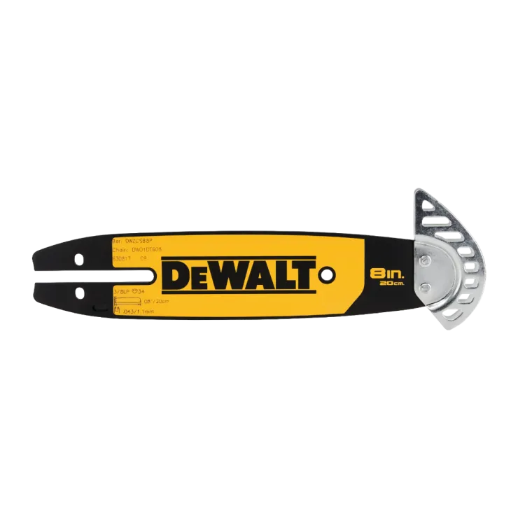 Guide-chaîne DEWALT - 3/8 LP - 1,1 mm - 20 cm — 1
