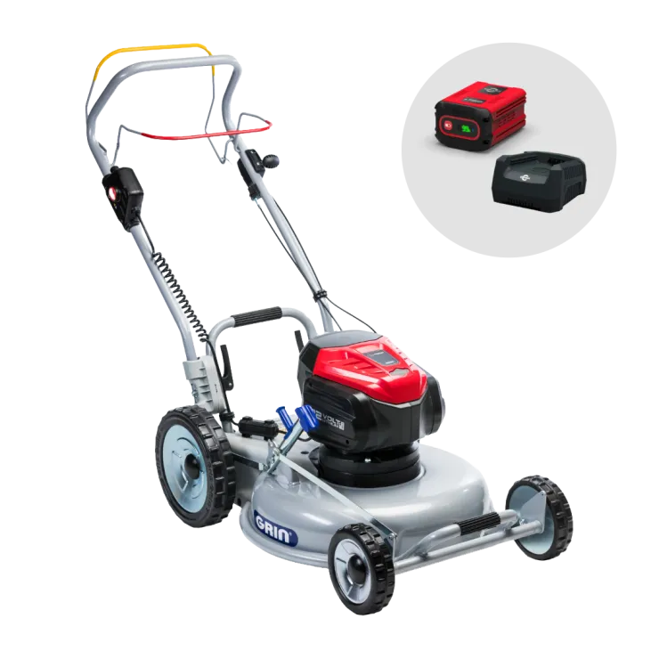 Tondeuse mulching à batterie GRIN BM53A - Pack 1 batterie — 1