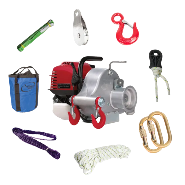 Pack treuil de tirage thermique PORTABLE WINCH PCW3000-A — 1