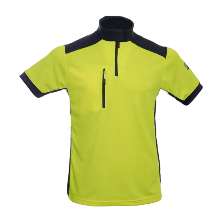 T-Shirt manches courtes anti-UV SOLIDUR UPF50+ - Jaune — 1