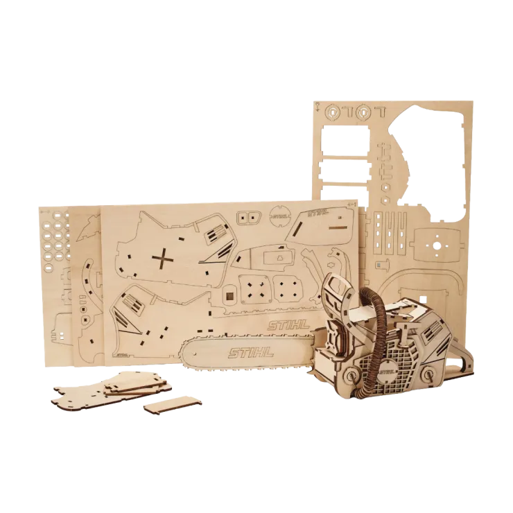 Puzzle 3D en bois STIHL MS 500i — 5
