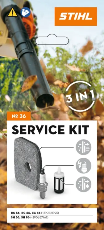 Kit d'entretien STIHL n°36 BG 56, BG 66 — 2