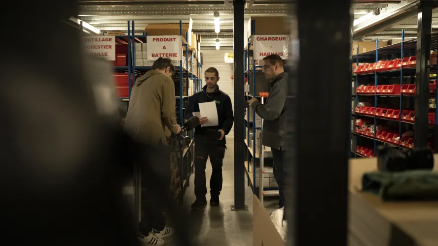 Le parcours de votre commande chez KING VERT