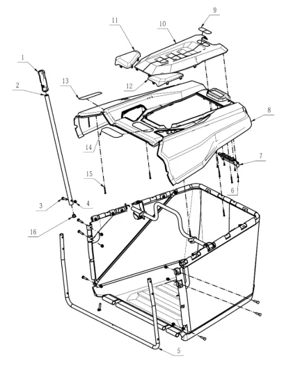 Bac de Ramassage TR3801E-B