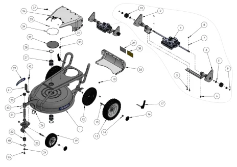 CHASSIS (jusqu’au n° de série 24031400380)