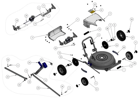 CHASSIS (2024 jusqu’au n° de série 25032830012)