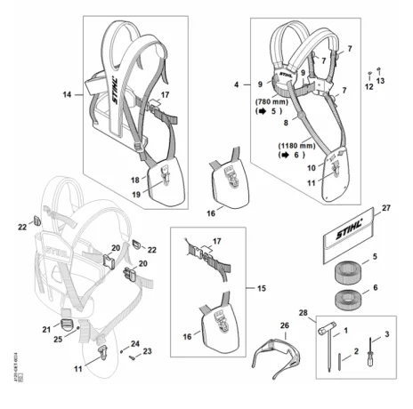 J - Outils, Bretelle double