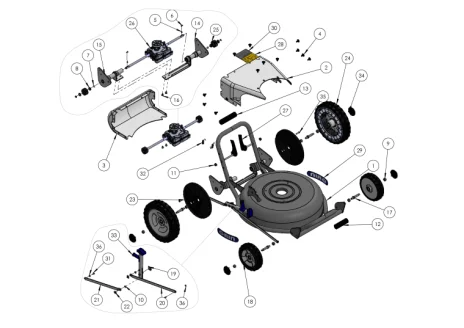 Chassis (2021-2024 jusqu’au n° de série 24092400611)