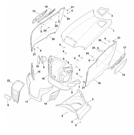 D - Capot-moteur