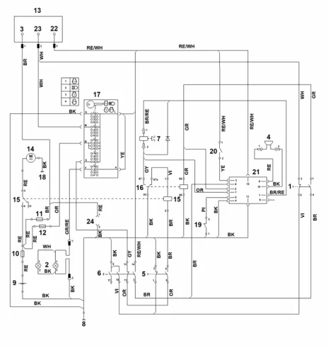 N - Connexion electrique