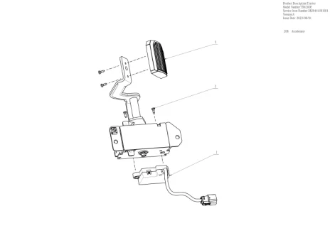 Accélérateur TR4201E