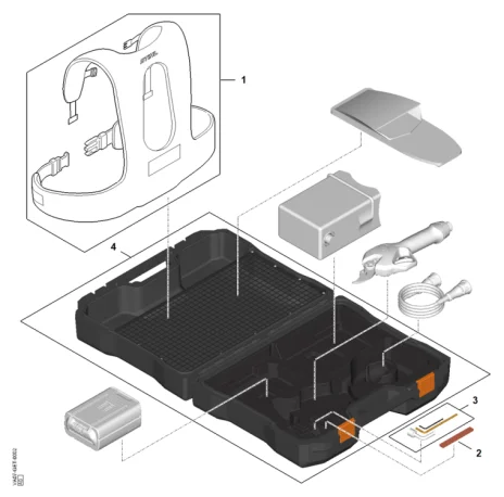 C - Harnais, Outils, Accessoires optionnels