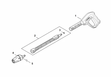 C - Pistolet, Lance