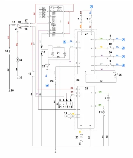 Q - Connexion electrique