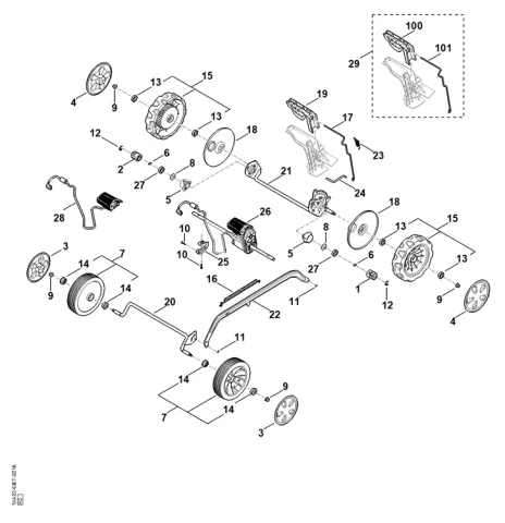 C - Entraînement, Transmission