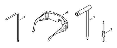 Outils, Accessoires optionnels