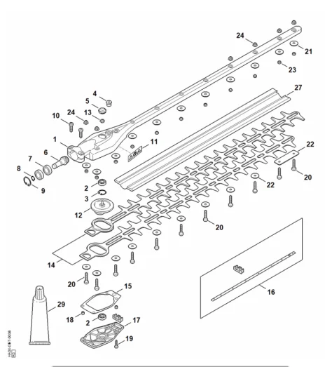 G - Réducteur 0° 600 mm