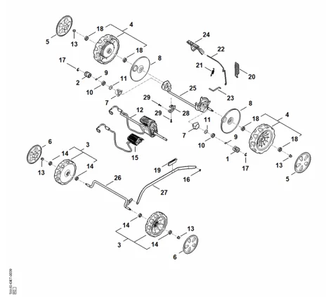 C - Entraînement, Transmission