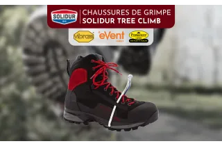 Nouveautés SOLIDUR : Chaussures de grimpe TREE CLIMB