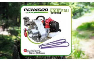 Nouveauté PORTABLE WINCH : Treuil de tirage thermique PCW4500