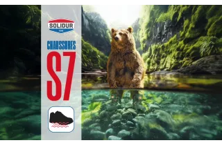 Chaussures de sécurité étanches SOLIDUR - Norme S7