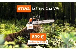 Bon plan : Tronçonneuse STIHL MS 362 C-M VW