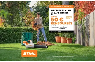 Offre de remboursement STIHL - Gamme AK
