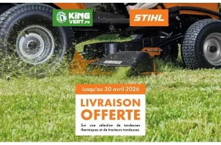 Livraison offerte - Sélection de tondeuses et tracteurs tondeuses STIHL